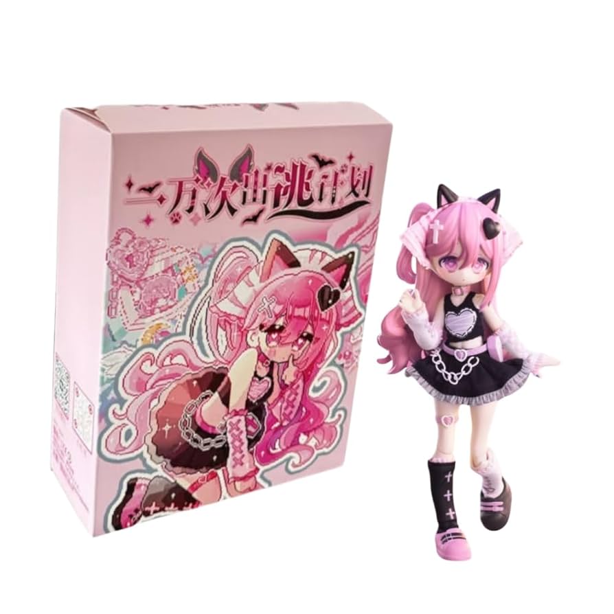 開封済　悸动瞬息1万回の脱出計画1/12 BJD Doll人形人偶　谧野海外限定 BJD ブラインドドール 悸動瞬息 一万回の脱出計画 ブリスター